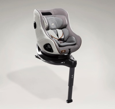  Light gray Joie i-Harbour car seat at an angle.