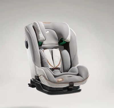  Joie signature i-Plenti car seat in gray at an angle.